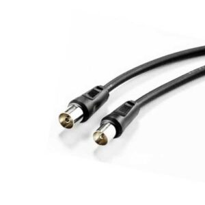 Cable antena tv 75 ohm M/H 1.8m Nanocable / 10.26.0202