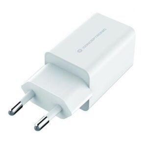 Cargador de red Usb x2 / 12w / Blanco / Althea Mini / Conceptronic / ALTHEA06W