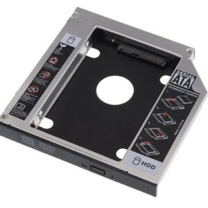 Adaptador aluminio HDD/SSD 7mm a portatil de 9.5mm Nanocable / C-10.99.0101