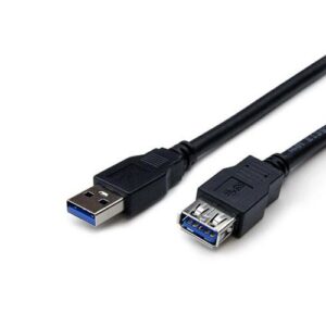 Cable prolongador USB 3.0 M/H 2m Nanocable 10.01.0902-bk