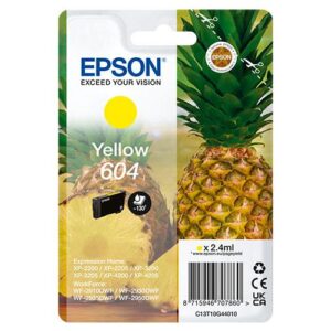 Singlepack yellow 604 ink