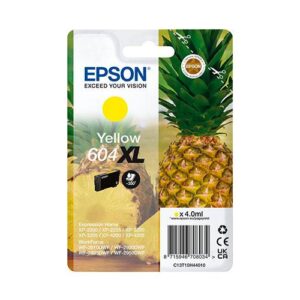 Singlepack yellow 604xl ink