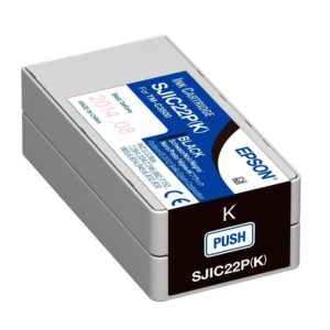 Sjic22p(k): ink cartridge for colorworks c3500 (black)