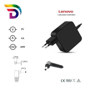Cargador compatible para portátil LENOVO 20W 5V 4A 3.5x1.35 mm Dayma