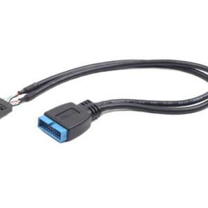 Cable conector interno 9 pines USB 2.0 a 19 pines USB 3.0 / cc-u3u2-01