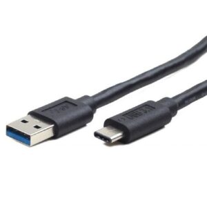 Cable USB 3.0 a Type-C / 1m / Negro / Cablexpert Ccp-usb3-amcm-1m