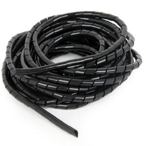Organizador de cables en espiral 12mm / 10m / Negro / Cm-wr1210-01