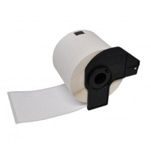Etiquetas compatibles Dayma para BROTHER DK11247 Negro / Blanco 103x164 mm