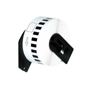 Etiquetas genéricas para BROTHER DK22214 Negro / Blanco
