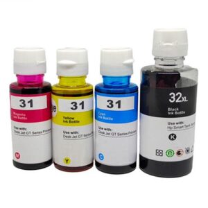 Botella Tinta genérica para HP 31 Cian / 1vu26ae