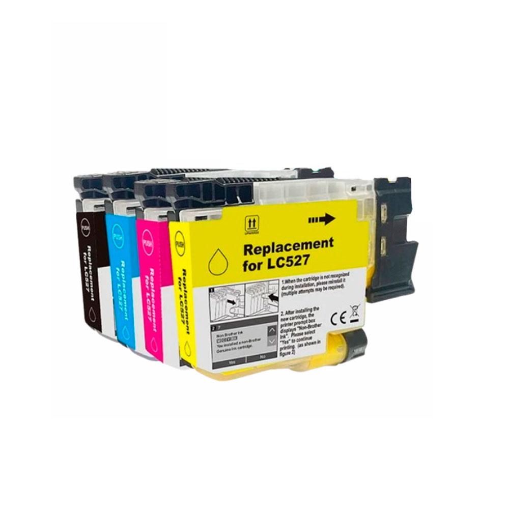 Tinta genérica para BROTHER LC527 XL Cian
