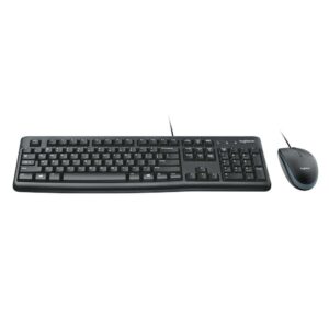 Combo Teclado + Raton USB Logitech MK120 Negro  920-002550