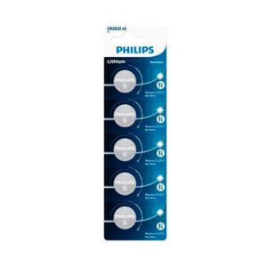 Pila boton litio CR2032 3v Philips ( 5pcs)