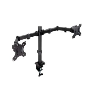 Soporte de mesa para 2 pantallas 17"-32" / Tooq / DB1802TN-B / Negro