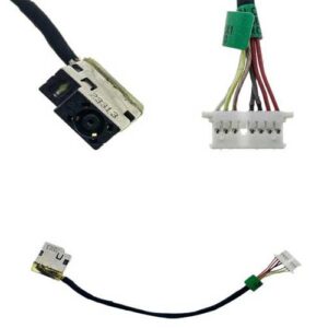 Dc-Jack compatible para portatil HP omen 15-a / 15-ac / 15-ax / 15-AY / 15-ax001np / Hp 255 / 12.5cm Aprox. / 7 Pines / 799736-f57
