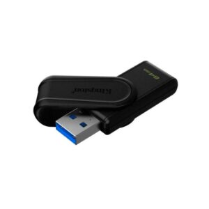 Pendrive Kingston Exodia S 64Gb USB 3.2 Gen.1 / Tapa Giratoria / Negro / DTXS/64GB