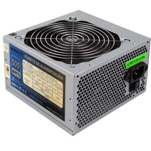 Fuente alimentacion ATX 500w Eightt EPS500 / Fan 120mm / 14db / 1x 12v 4 Pines / 4xSata / 2xIde / 1x Atx 20+4