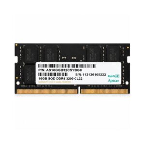 Memoria Ram Apacer SODIMM DDR4 16GB 3200MHz / CL22 / ES.16G21.GSH