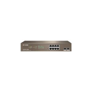 Switch 10p 10/100/1000 Gigabit IP-COM/ Carcasa Metálica / G3310P-8-150W