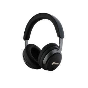 Auricular diadema inalámbrico Guess 4G / Cancelación de ruido activa y ambiental / Bt 5.3 / 300 mAh / Negro / GUBHC22PSFCSMK