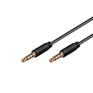 Cable audio estereo Jack 3.5 M/M 3m / 4 pines / Delock 83437