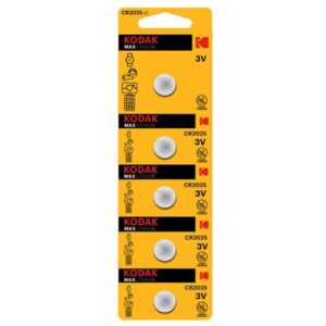 Pila boton litio CR2025 3v Kodak ( 5pcs) / KDCR20255