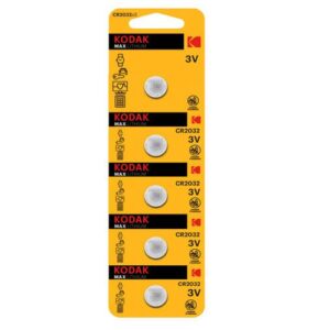 Pila boton litio CR2032 3v Kodak ( 5pcs) / KDCR20325