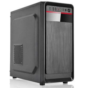 Caja Micro ATX L-Link Kluster + Fuente 500W / USB 3.0 / Negra