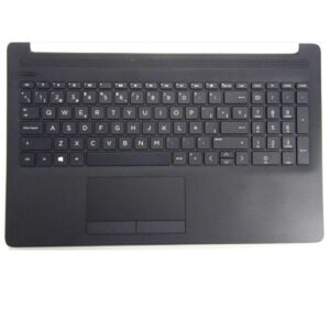 Top case + Teclado compatible para portátil HP 15-DA / 15-DB Negro
