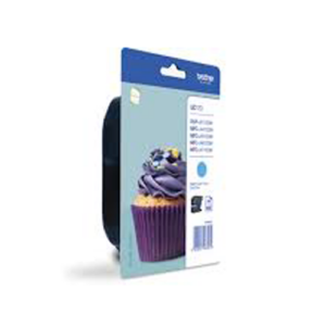 Lc123cbp cartucho de tinta 1 pieza(s) original cian