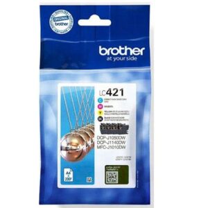 Tinta Original Brother Multipack LC421 (Bk/c/m/y)