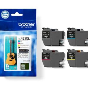 Tinta Original Brother Multipack LC421XL (Bk/c/m/y)