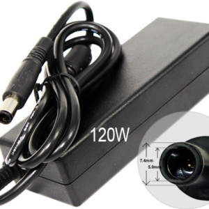 Cargador compatible para portátil HP 120W 18.5V 6.5A 7.4x5.0 mm Dayma