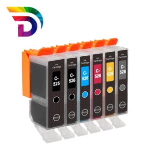 Tinta compatible Dayma para CANON CLI526 Negro 600 pag.