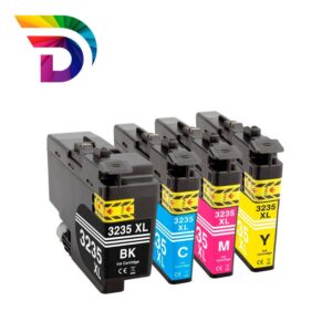 Tinta compatible Dayma para BROTHER LC3235 XL Cian 5000 pag.