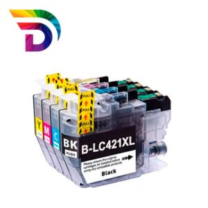 Tinta compatible Dayma para BROTHER LC421 XL Cian 500 pag.