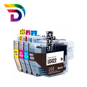 Tinta compatible Dayma para BROTHER LC422 Negro 550 pag.