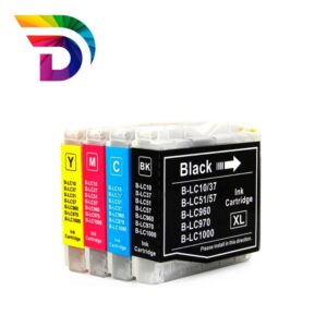Tinta compatible Dayma para BROTHER LC970 / LC1000 Amarillo 300 pag.