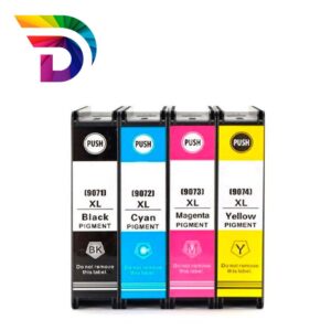 Tinta compatible Dayma para EPSON T9071 / T9081 / Negro 10.000 pag.