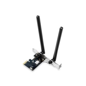 Tarjeta de red PCI-E Wifi 6 / AX5400 Triple Banda / Bluetooth 5.2 / 2 Antenas / Mercusys / MA86XE