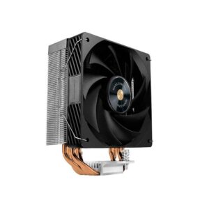 Ventilador CPU con disipador Mars Gaming MCPUX4 Negro / 4 heatpipes cobre HCT / Fan 120mm / TDP 230W / MCPUX4