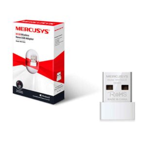 Tarjeta de red USB Wifi Nano Mercusys N150 / 150 Mbps / Blanco / MW150US