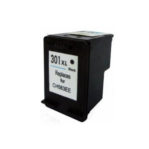 Tinta reciclada genérica para HP N301 XL Negro (Muestra el nivel de tinta)