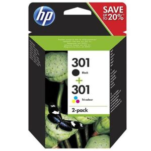 Tinta Original Hp Pack n301 Negro + Color