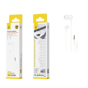 Auriculares con Microfono intrauditivos Sani NC3340 / Blanco / One+ / 2303401