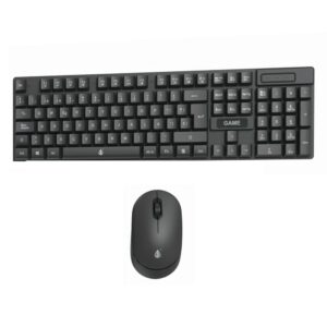 Combo Teclado + Raton Inalámbrico NG6076 / 1.000 Dpi / 105 Teclas / Negro / One+