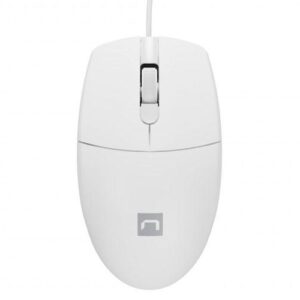 Raton USB Natec Ruff 2 Blanco / 1000 Dpi / Ambidiestro NMY-1988