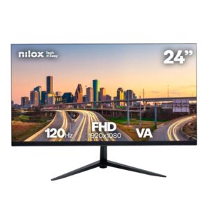 Monitor NILOX NXM24FHD1205 / 24" Full HD 120Hz / 1ms / HDMI - VGA / Negro