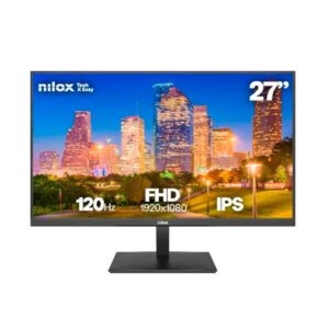 Monitor NILOX NXM27FHD1204 / 27" Full HD 120Hz IPS / 4ms / HDMI - DP / Negro