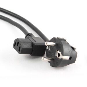 Cable alimentacion acodado cpu a red schuko 1.8m pc-186a-vde